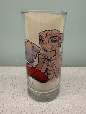 VINTAGE ET THE EXTRA-TERRESTRIAL GLASS "I'LL BE RIGHT HERE" - PIZZA HUT